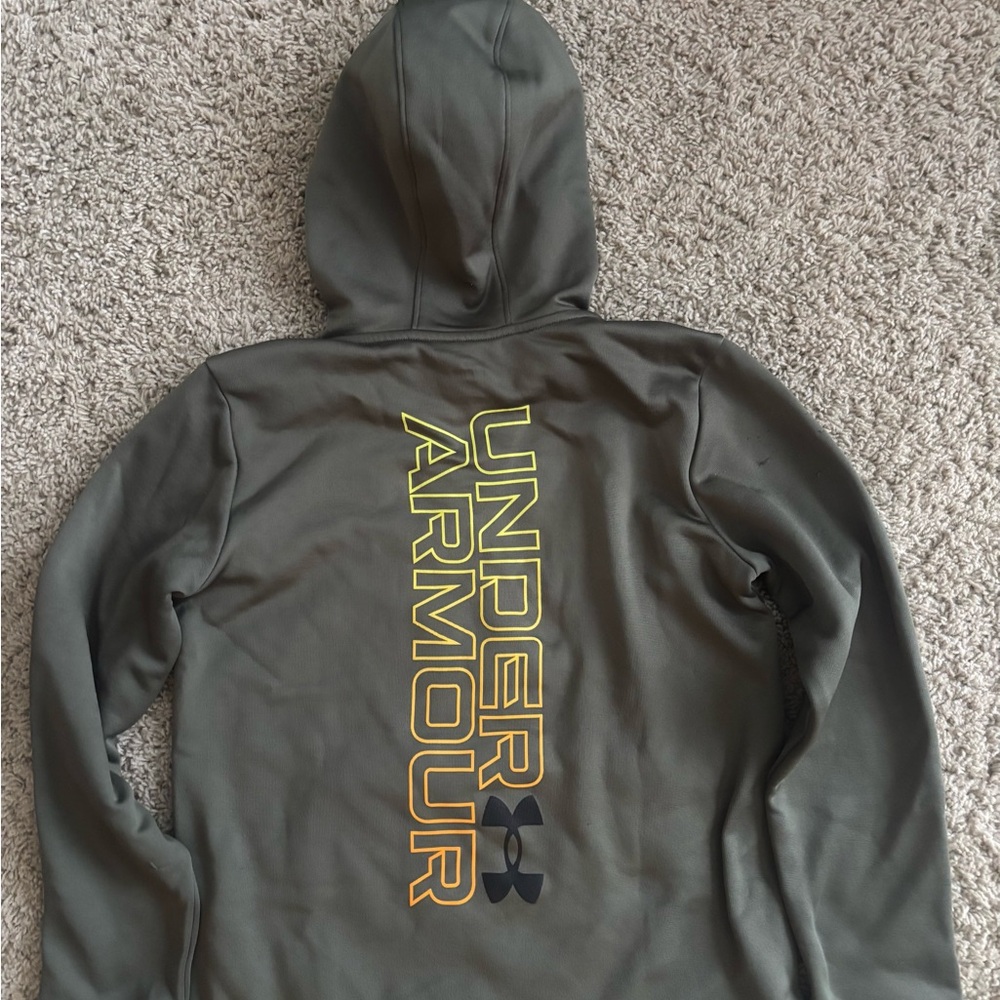 Under Armour Army Green Pullover Sweatshirt and Matching Pants